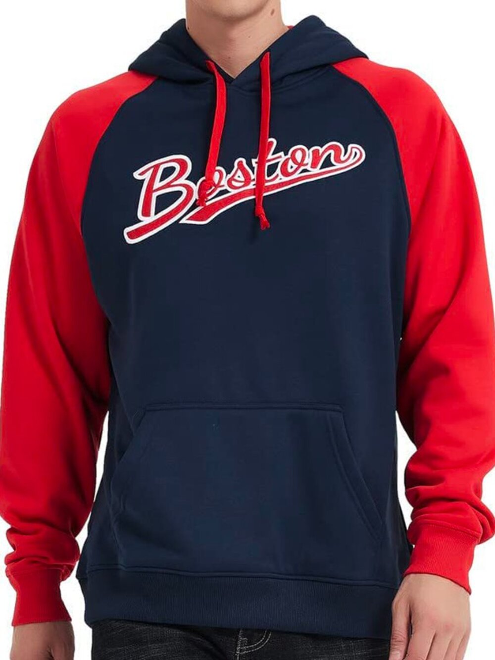 Delusptomay Unisex/Men/Women Boston Baseball Hoodie Sweatshirt Large NEW SEALED